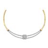 Juwelen FLANDERS | Ketting 18Kt Bi-Color Goud