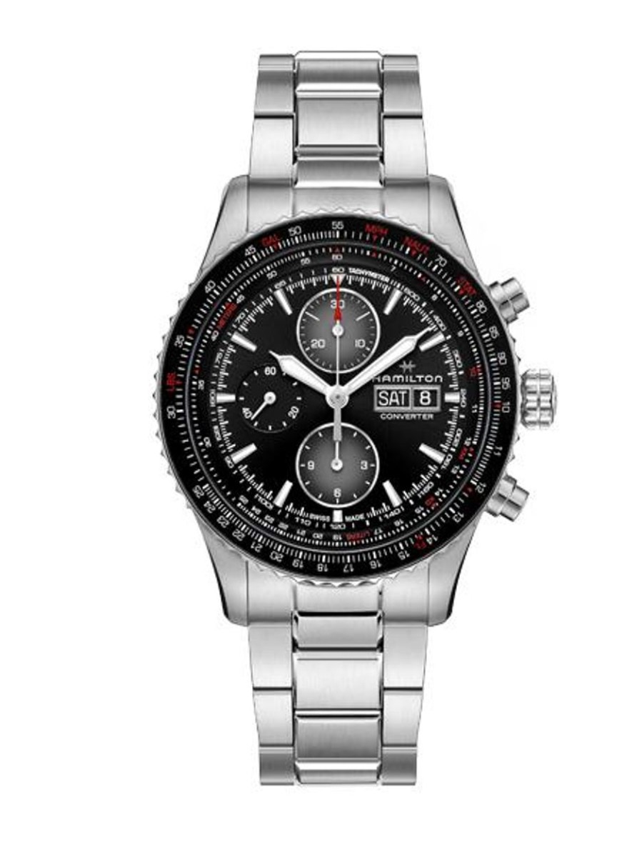 Horloges HAMILTON | Khaki Aviation Converter Auto Chrono 44Mm