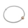 Juwelen FOPE | Prima Flex'It Armband Rose/Witgoud