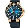 Horloges ORIS | Aquis Carysfort Reef Gold Limited Edition 43Mm