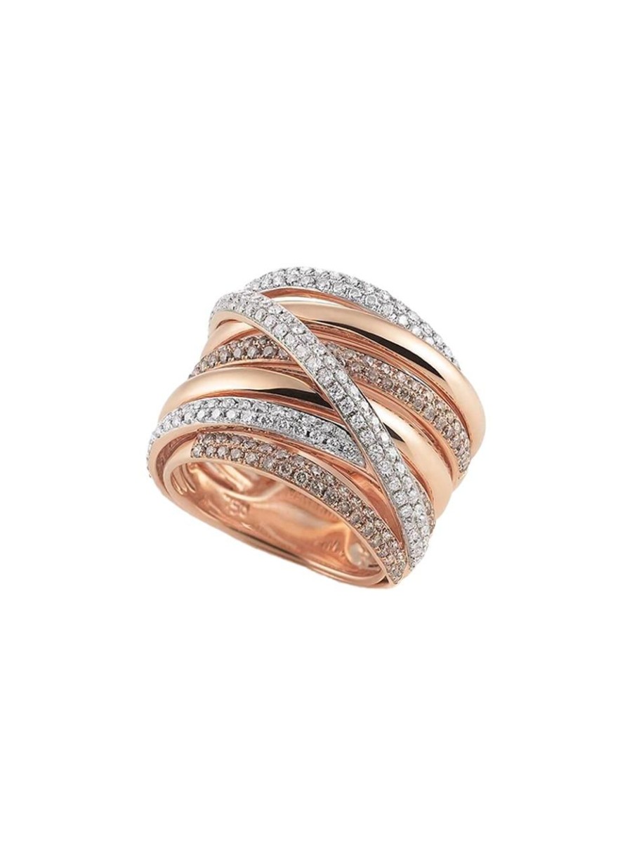 Juwelen AL CORO | Ring 18Kt Rose Goud