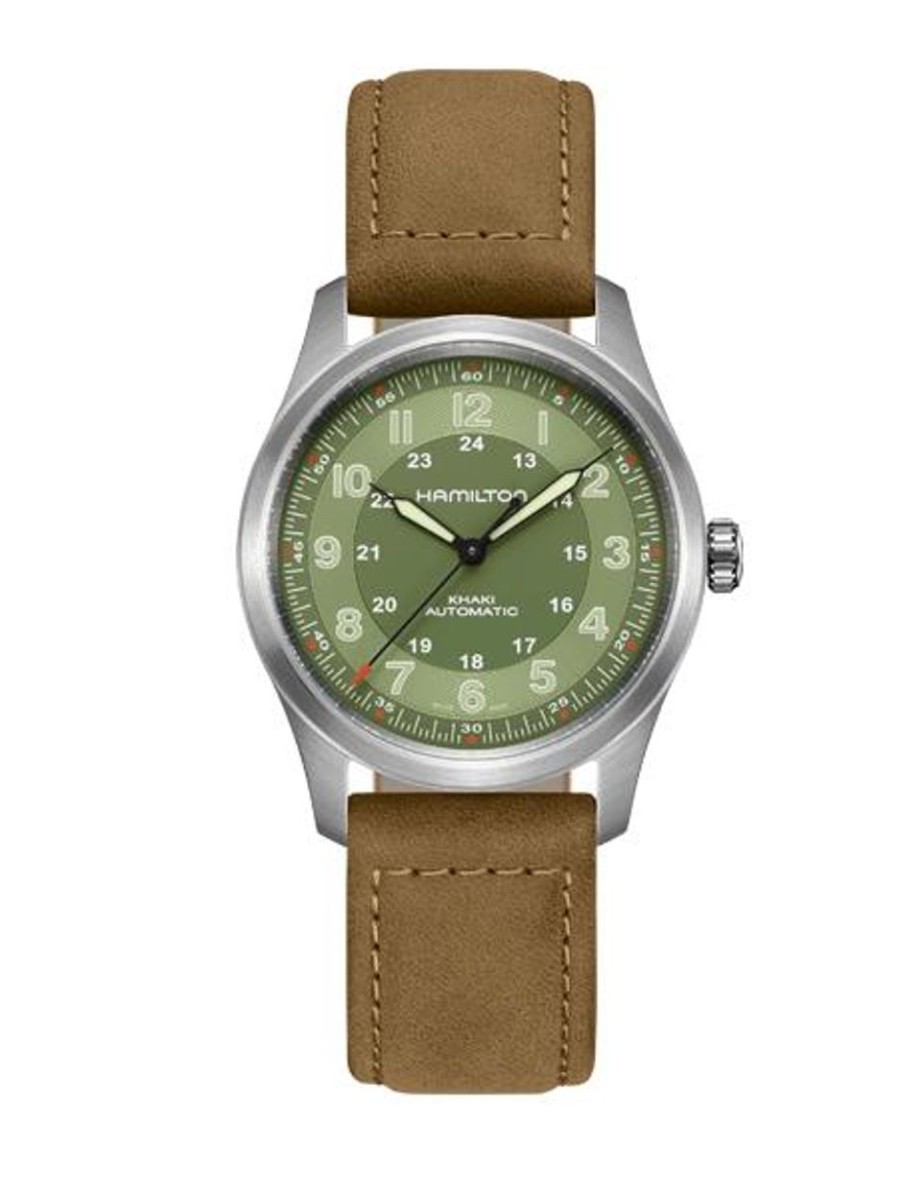 Horloges HAMILTON | Khaki Field Titanium Auto 38Mm