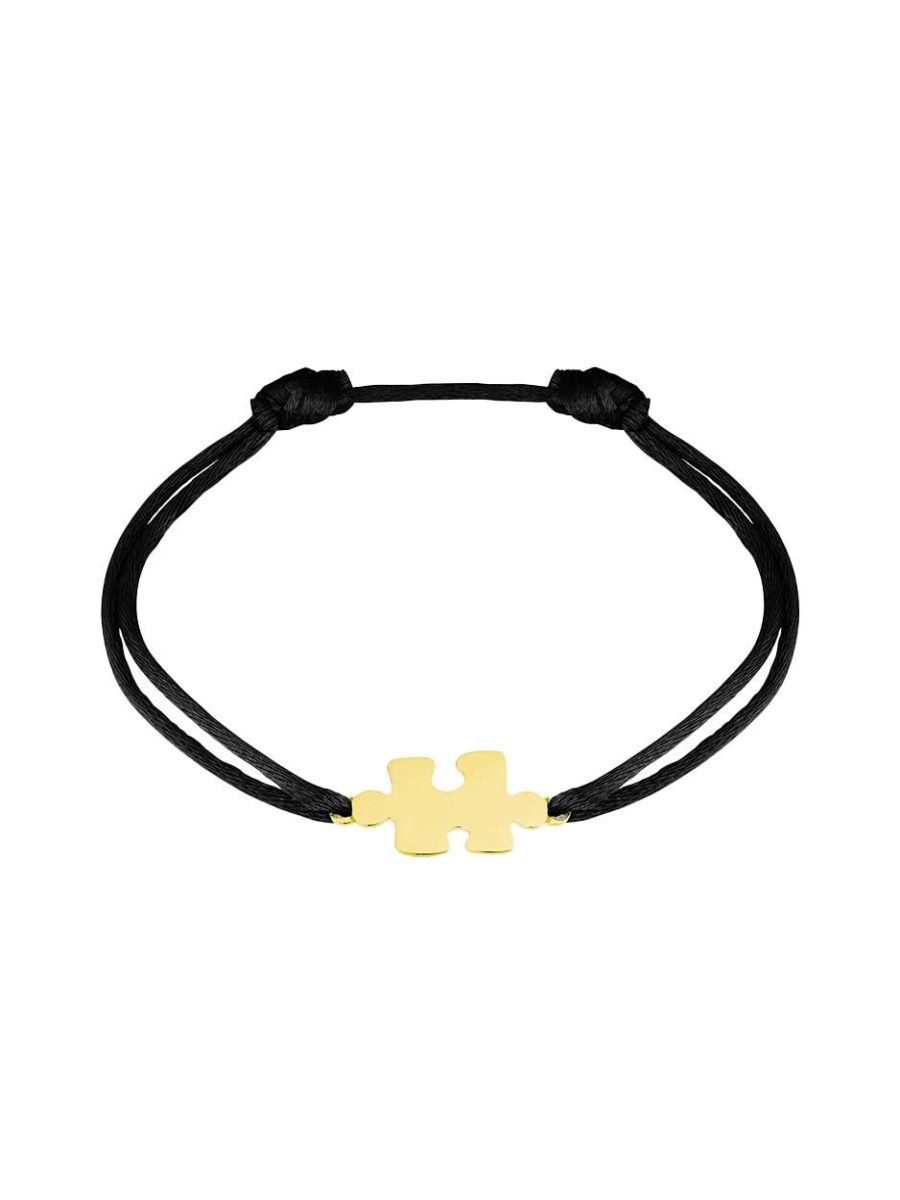 Juwelen AKILLIS | Puzzle Armband 18Kt Geel Goud