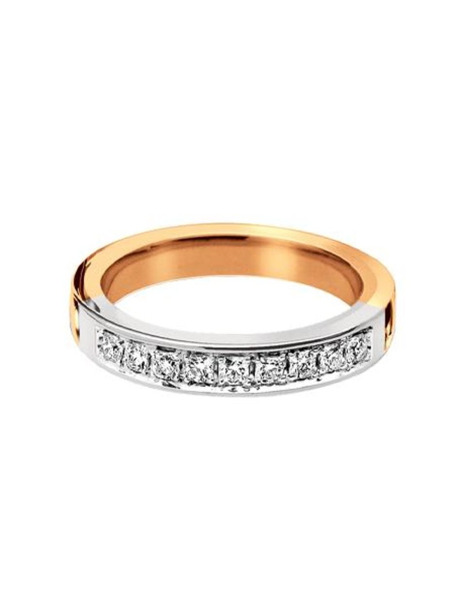 Juwelen FLANDERS | Ring 18Kt Bi-Color Goud