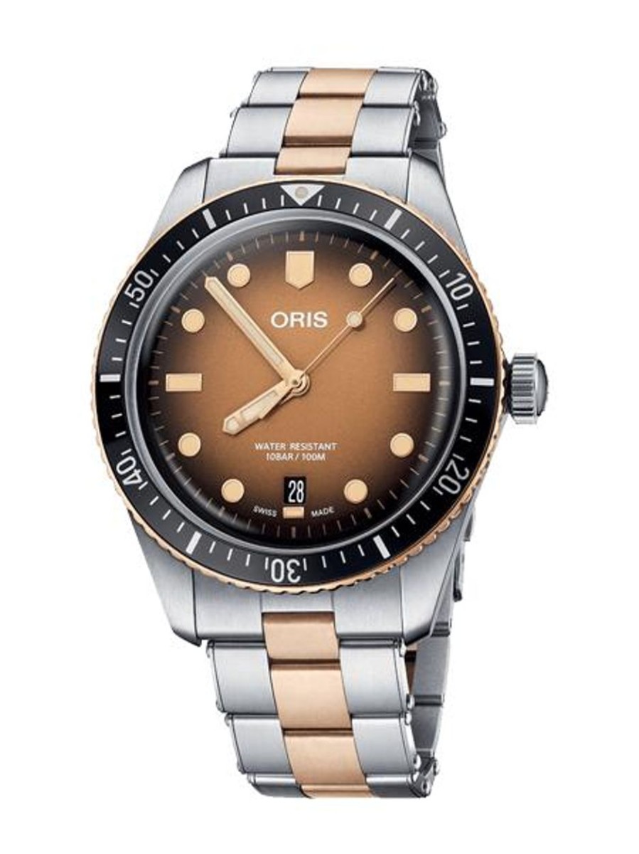 Horloges ORIS | Divers Sixty-Five Brons 40Mm