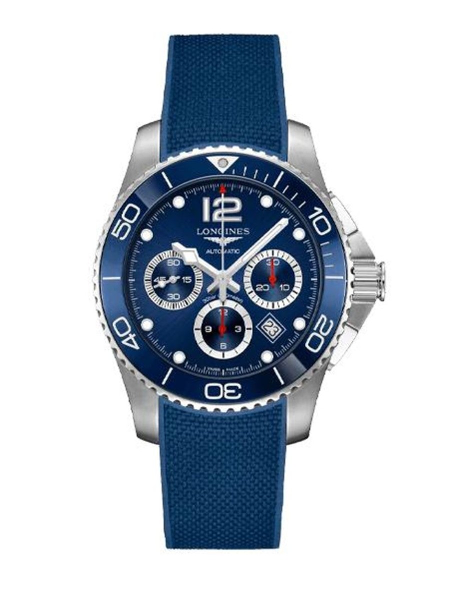 Horloges Longines | Hydroconquest Automatic Column Wheel Chronograph L3.783.4.56.9