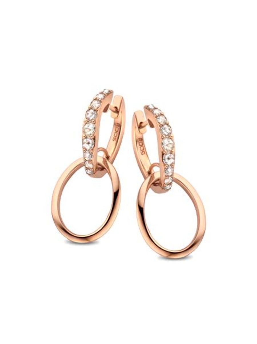 Juwelen ROOS 1835 | Julie Collection Oorbellen 18Kt Roodgoud